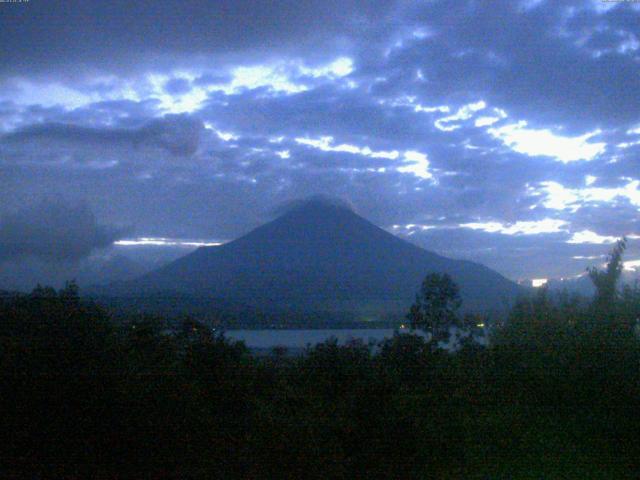 山中湖からの富士山