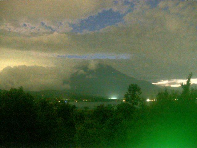 山中湖からの富士山