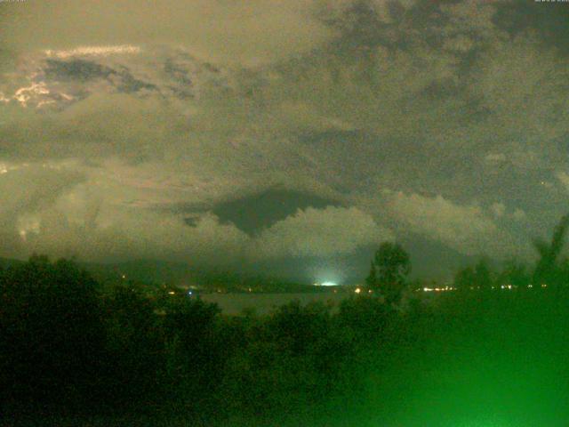 山中湖からの富士山