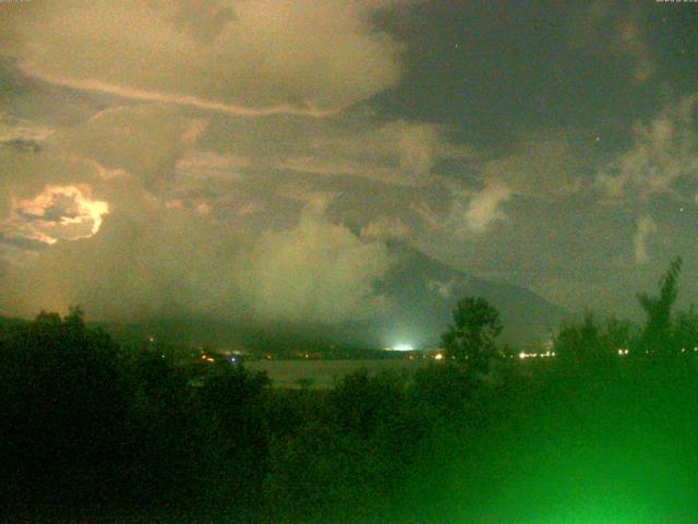 山中湖からの富士山
