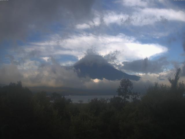 山中湖からの富士山
