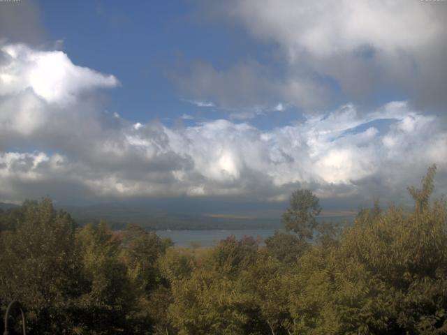 山中湖からの富士山