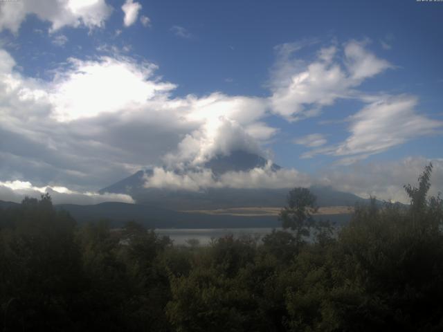 山中湖からの富士山