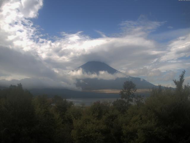 山中湖からの富士山