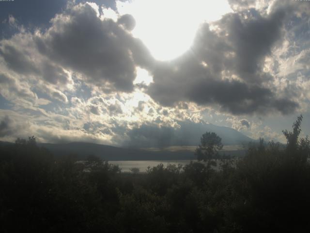 山中湖からの富士山