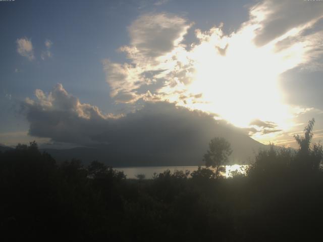 山中湖からの富士山