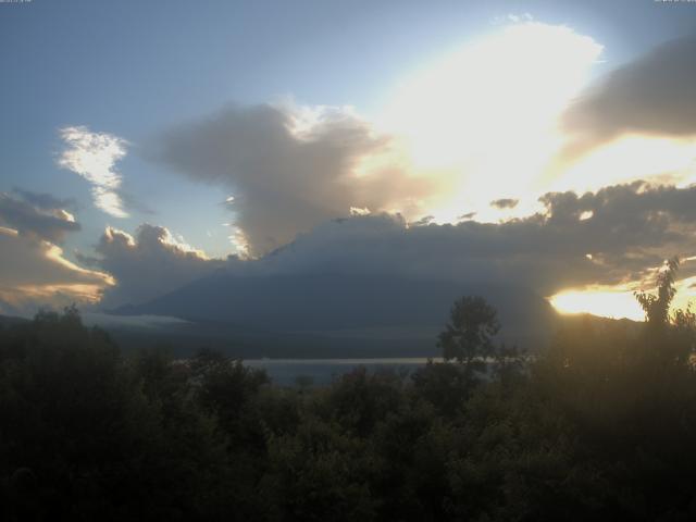山中湖からの富士山