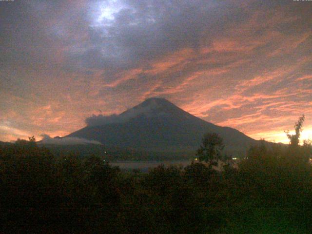 山中湖からの富士山