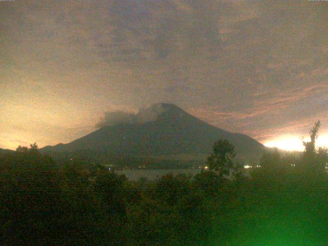 山中湖からの富士山