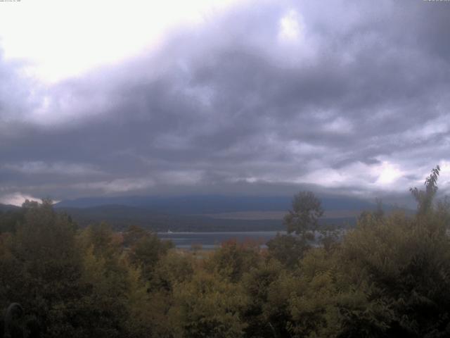 山中湖からの富士山