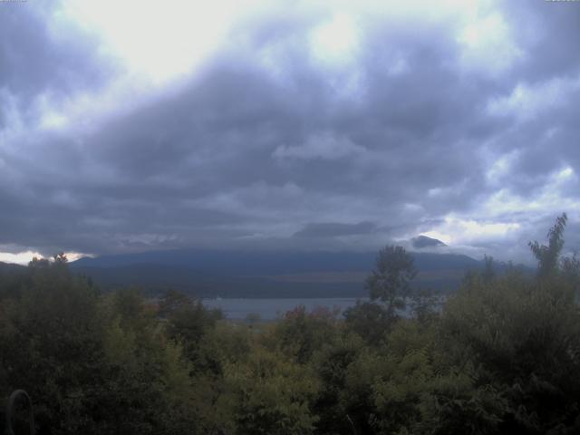 山中湖からの富士山