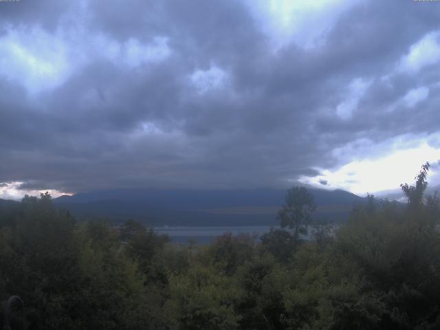 山中湖からの富士山