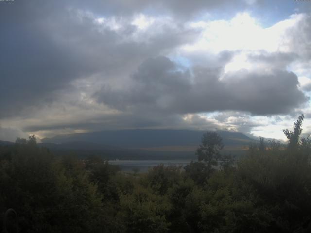 山中湖からの富士山