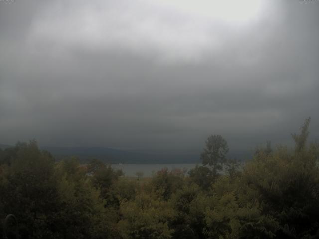 山中湖からの富士山