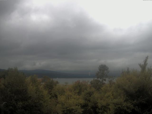 山中湖からの富士山