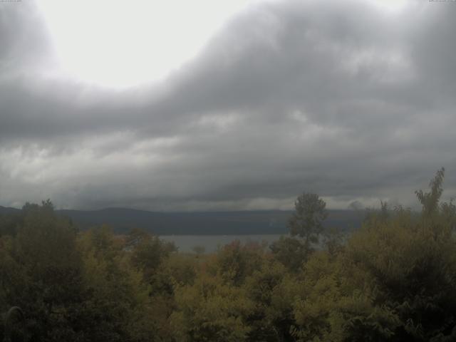 山中湖からの富士山