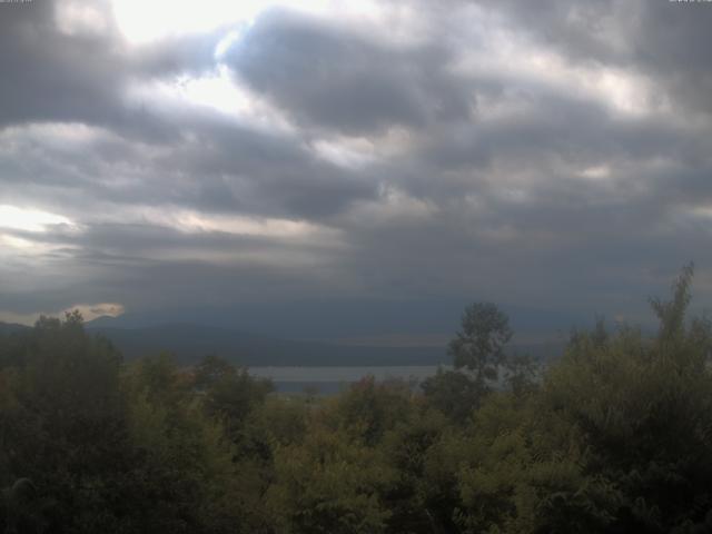 山中湖からの富士山