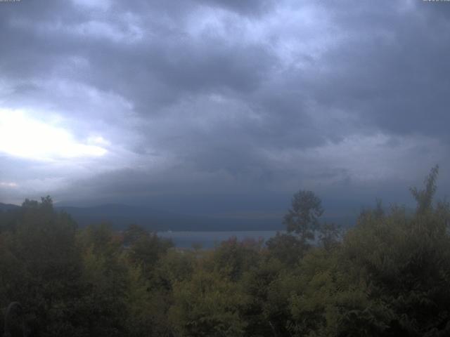 山中湖からの富士山