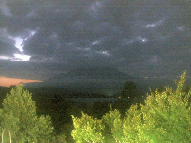 山中湖からの富士山