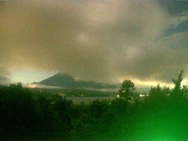 山中湖からの富士山