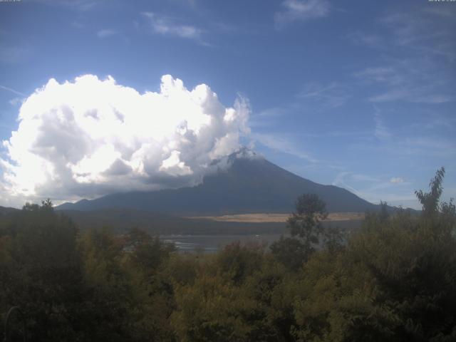 山中湖からの富士山