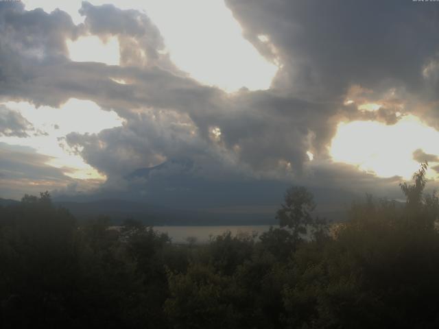 山中湖からの富士山