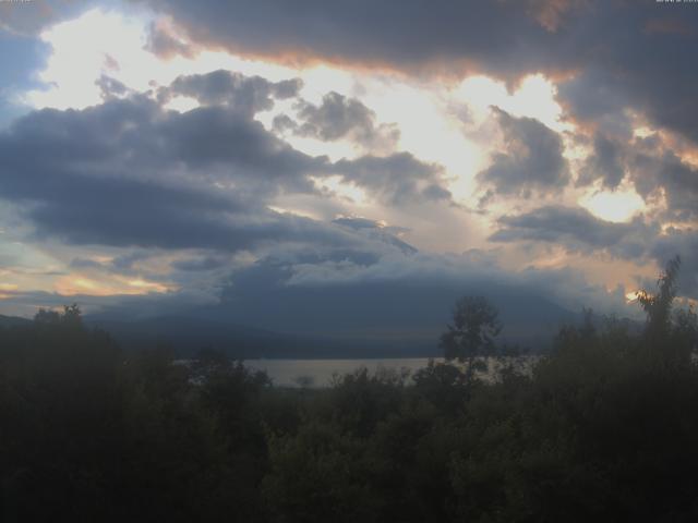 山中湖からの富士山