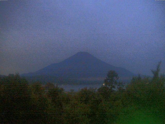 山中湖からの富士山