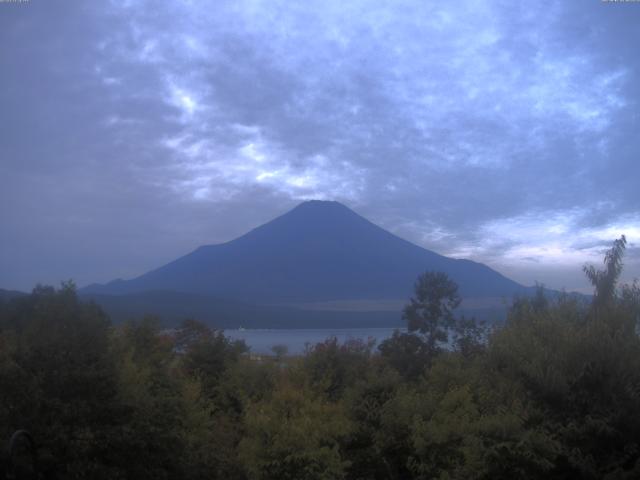 山中湖からの富士山
