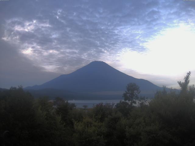 山中湖からの富士山
