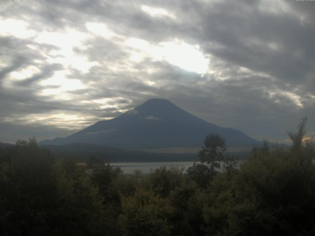 山中湖からの富士山