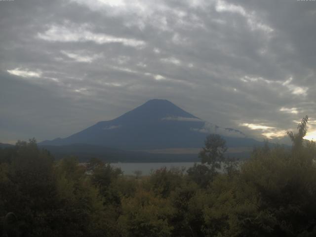 山中湖からの富士山