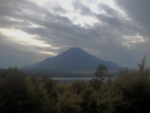 山中湖からの富士山