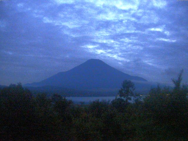 山中湖からの富士山