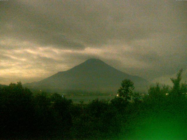 山中湖からの富士山