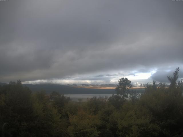 山中湖からの富士山