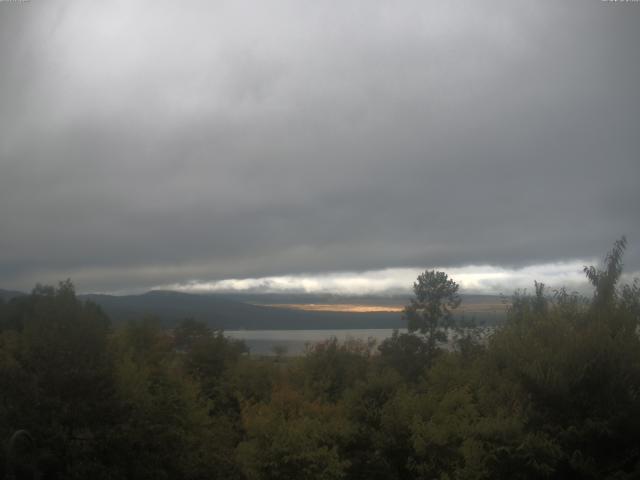 山中湖からの富士山