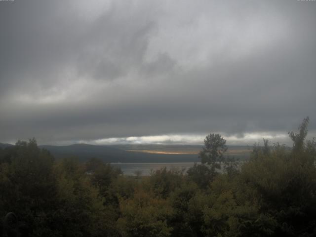山中湖からの富士山