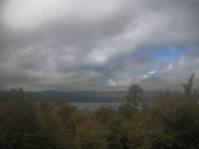 山中湖からの富士山