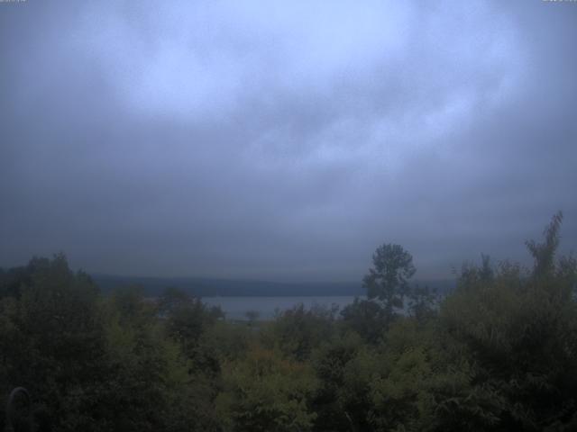 山中湖からの富士山