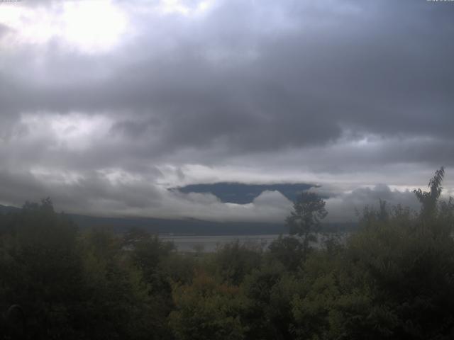 山中湖からの富士山