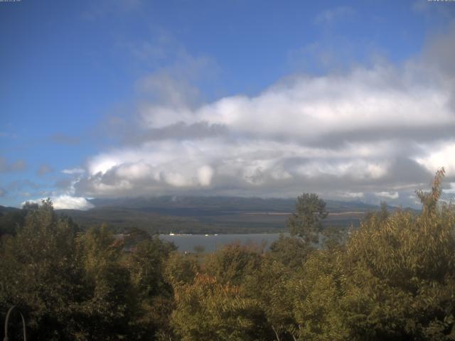 山中湖からの富士山