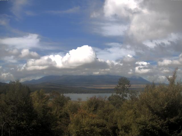 山中湖からの富士山