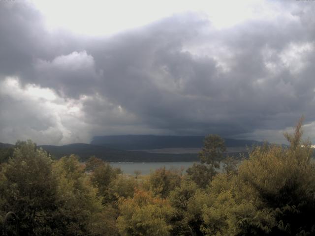 山中湖からの富士山
