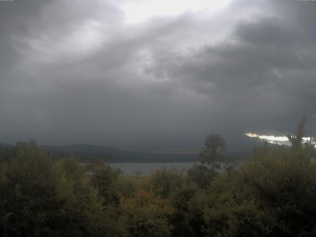 山中湖からの富士山