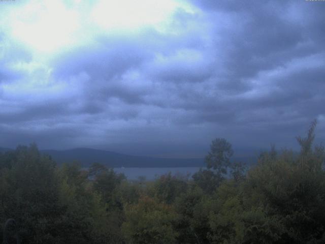 山中湖からの富士山