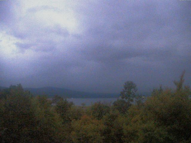 山中湖からの富士山