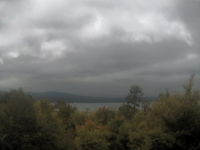 山中湖からの富士山