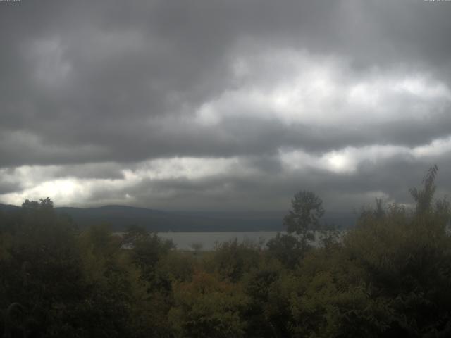 山中湖からの富士山
