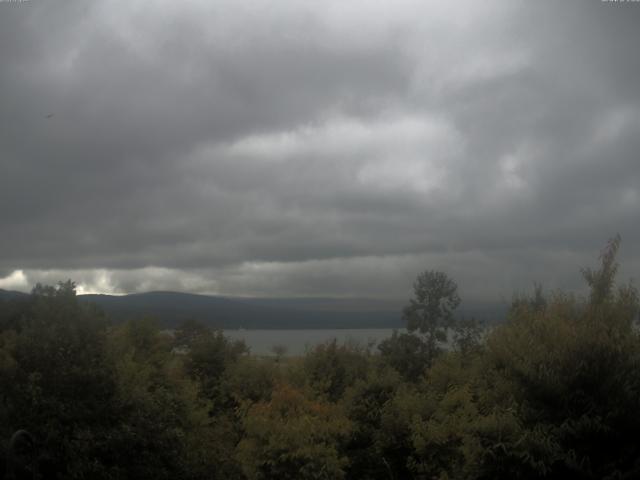 山中湖からの富士山